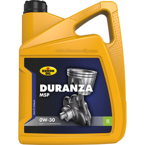 Моторное масло KROON-OIL DURANZA MSP 0W-30, 5л